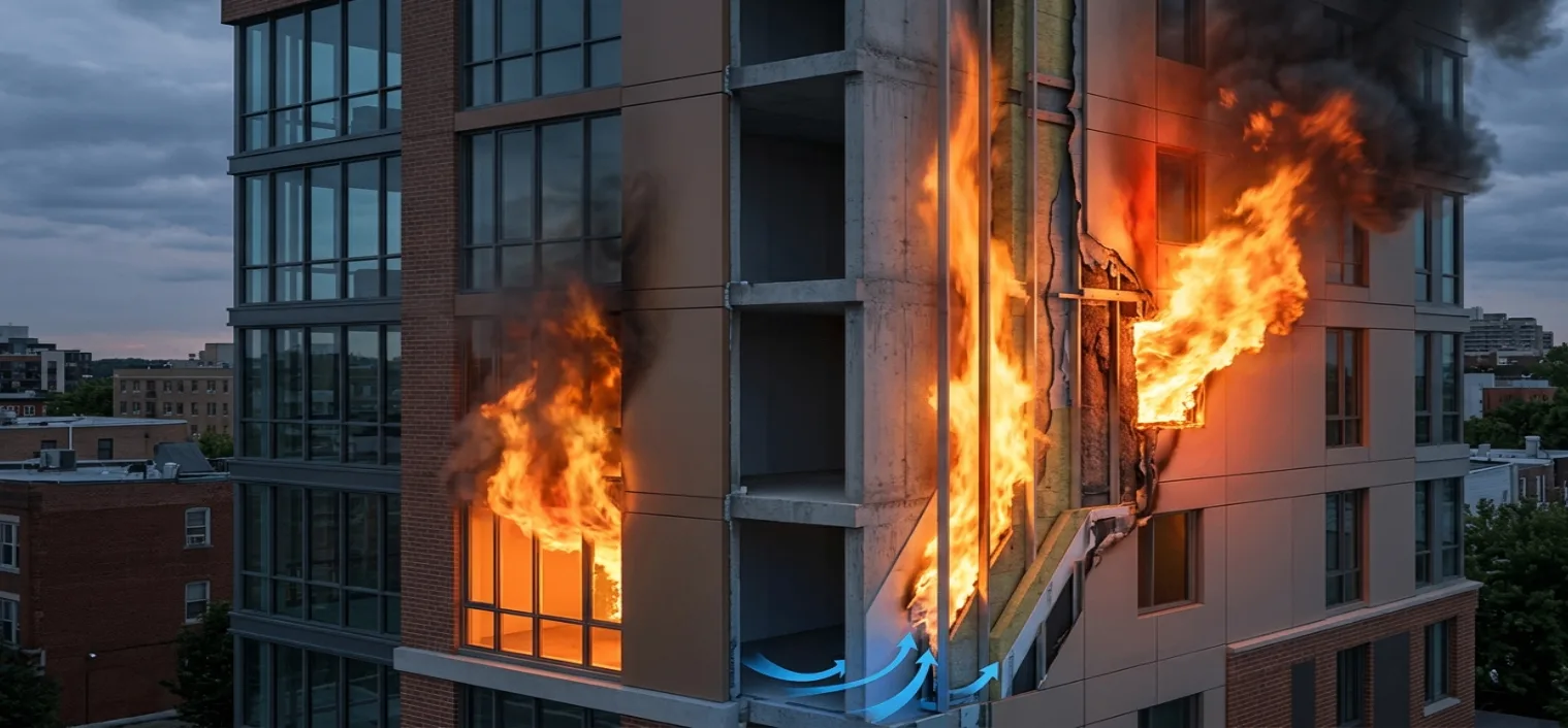 Understanding Cavity Fire Dynamics In Exterior Wall Assemblies